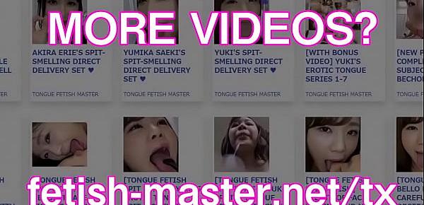 trendsJapanese Asian Tongue Spit Face Nose Licking Sucking Kissing Handjob Fetish - More at fetish-master.net